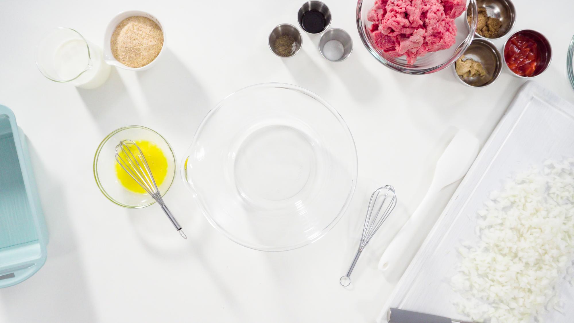 Table with plated course and tools
